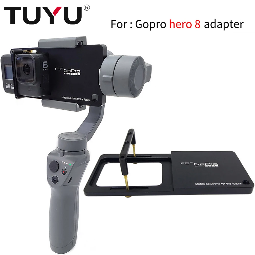 Монтажная пластина переключателя адаптера PTZ для экшн камеры DJI Osmo Feiyu Zhiyun Smooth Q