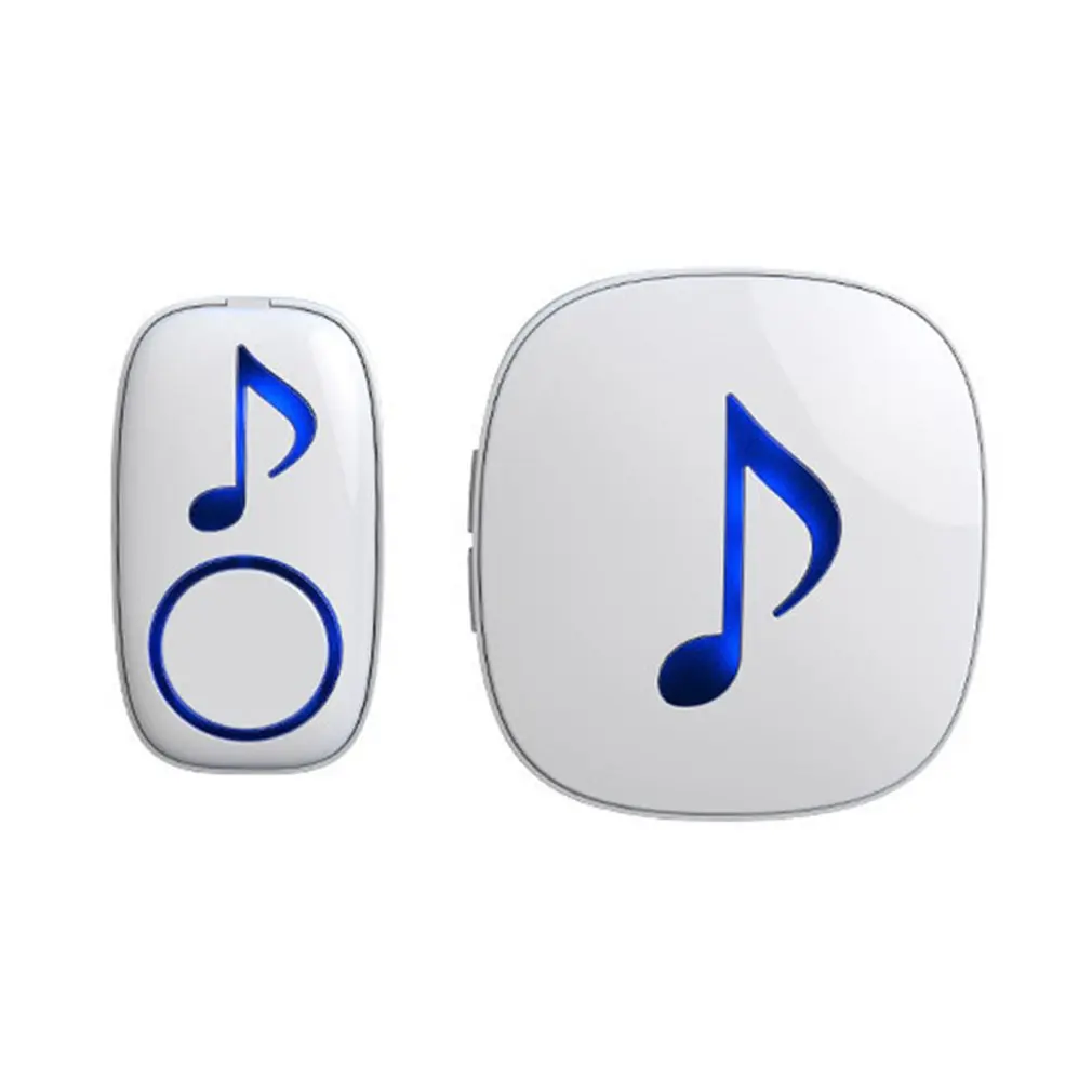 

Wireless Home Office Doorbell 38 Tunes Digital Remote Control Door Bell LED Receiver Doorbell