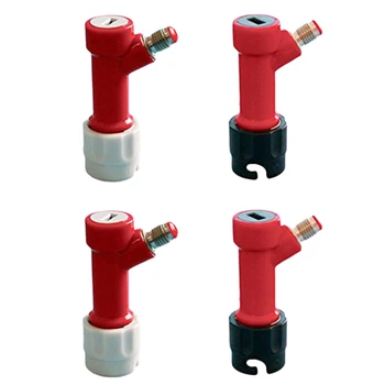 

2 Pair Pin Lock Coupler Barb Gas Liquid Quick Disconnect Set