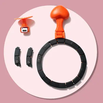 

Smart Hoop Body-building Home Equipment Hoop Waist Abdomen Men and Women Abdomen Removable and Fixed Waist Training Device