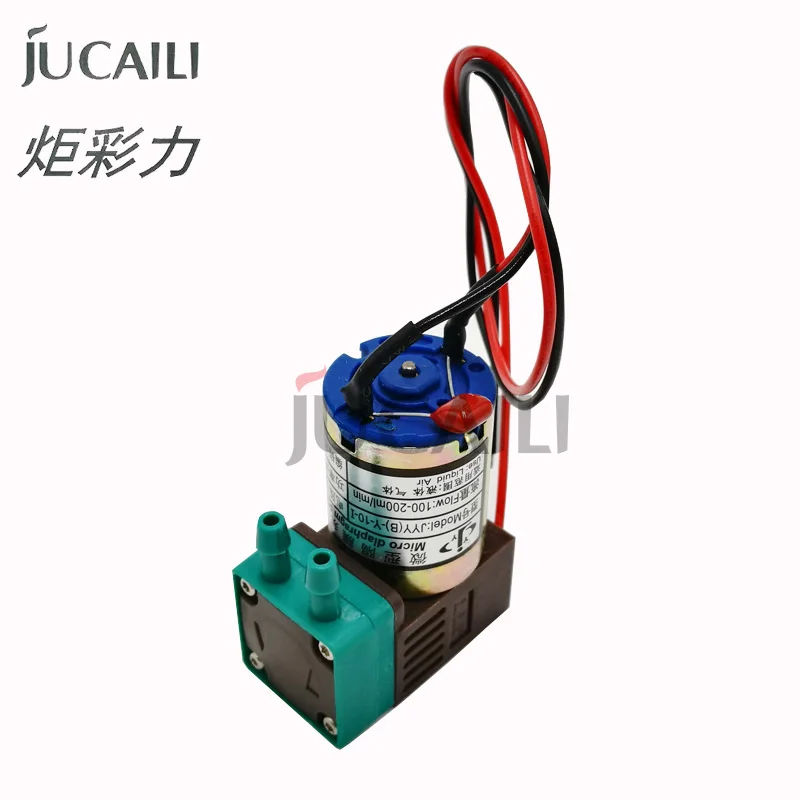 

Jucaili 1pc Inkjet Printer Solvent Printer Pump 3W 24V DC JYY 100ml-200ml Small JYY Ink pump for Human Seiko Infiniti printer