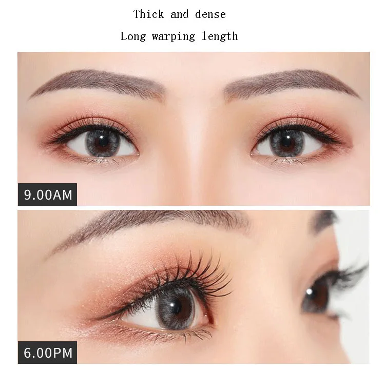 Galaxy star тушь для ресниц Длинная Густая кудрявая водостойкая и стойкая к поту быстросохнущая и легко удаляющая макияж глаз