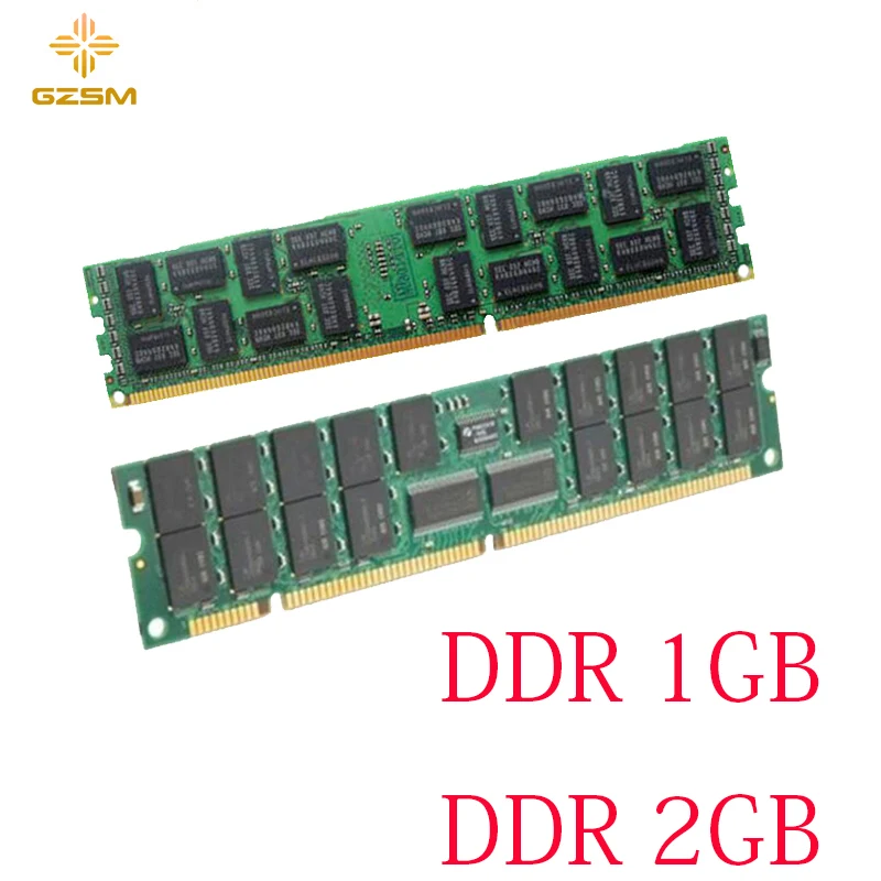 

GZSM DDR 1GB 2GB Server Memory 400MHZ 333MHZ 266MHZ Memory Cards PC3200 PC2700 PC2100 Memory RAM 184pin 2.5V