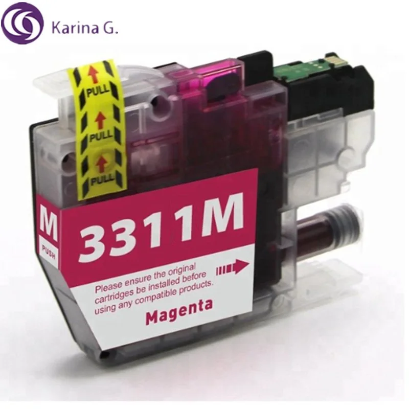 Совместим с чернильным картриджем Brother LC3311 LC3313 подходит DCP J772DW MFC J491DW J890DW и т.