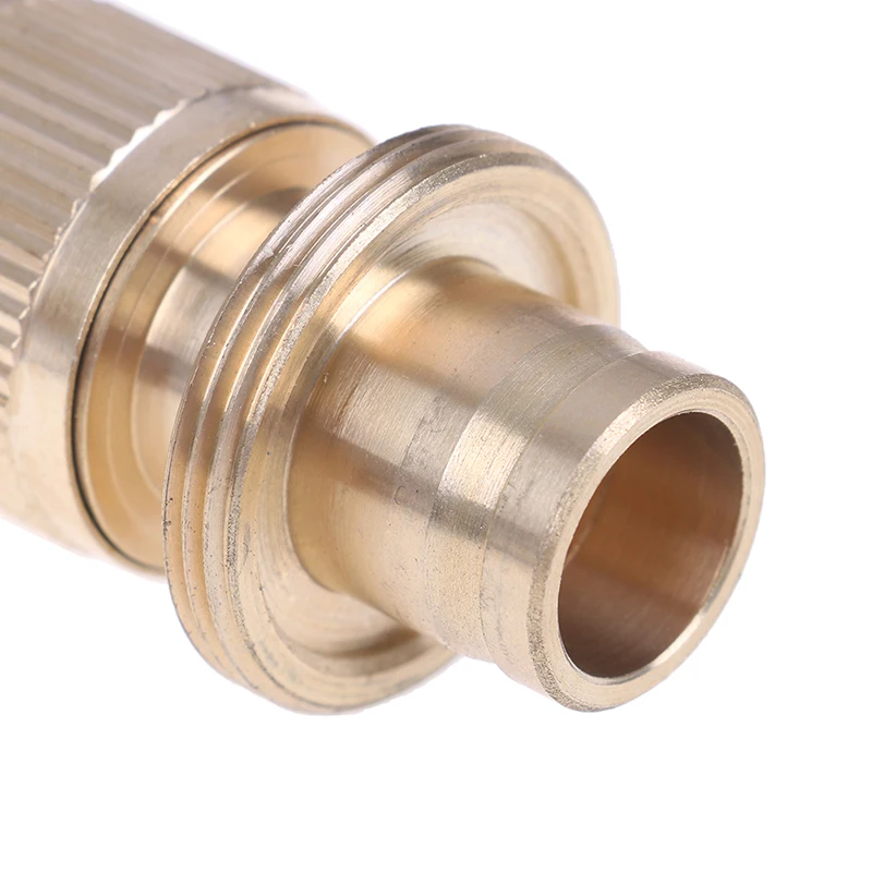 1PCS Garden Tap Brass 3/4 Hose Quick Connector Garden Irrigation 25mm Hose Connector Pure Copper Adapter
