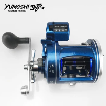 

Metal Left/Right handle Casting Sea Fishing Reel Saltwater Baitcasting Reel Coil 12 Ball Bearings Cast Drum Wheel