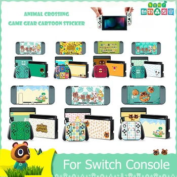 

AnimalCrossing Game Gear Cartoon Sticker For Nintend Switch Console Anti Scratching Dust Skin For NS Switch Gamepad Controller