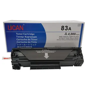 

Toner Cartridge 83a CF283a CF283x for HP LaserJet Pro M201 M202 MFP M125 M127 M225 M226 Printer 4000 Pages Large Capacity