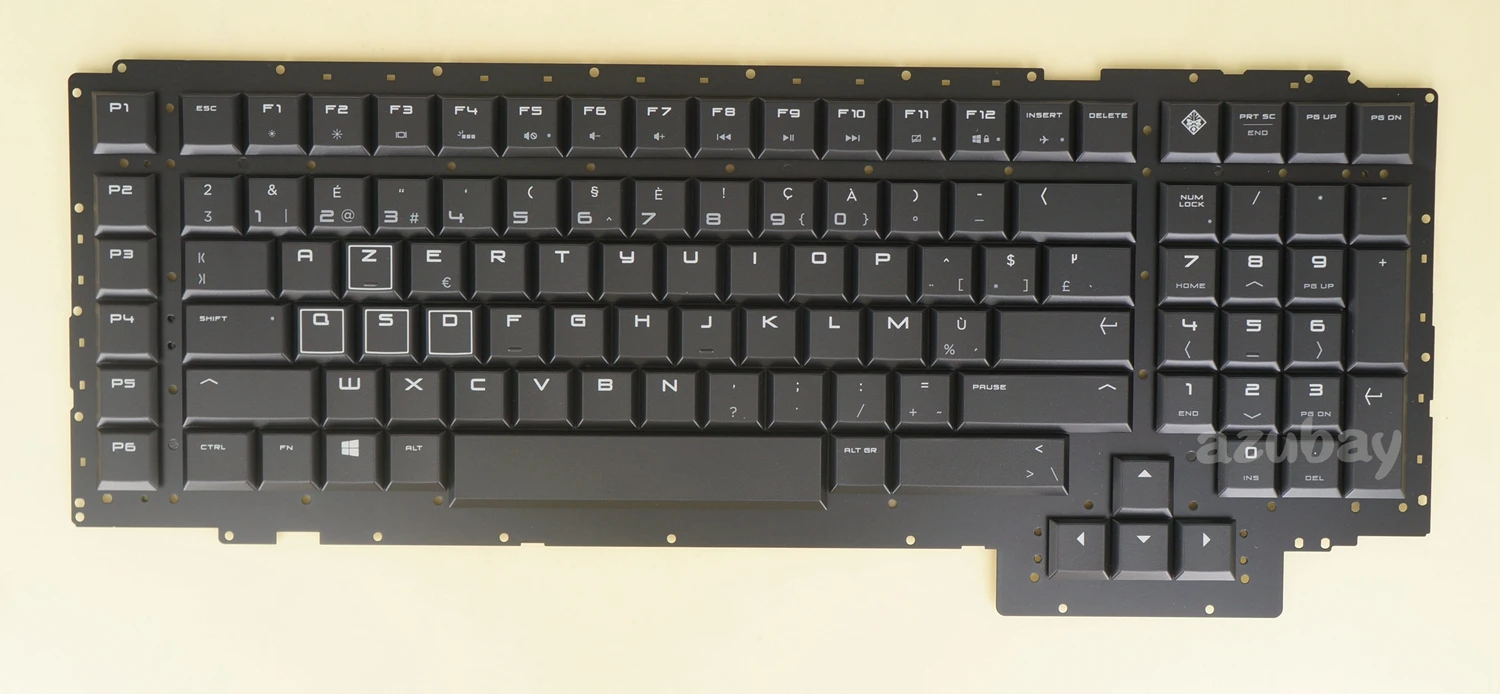 Tastiera Ceca Per Hp Omen X 17-Ap000 17-Ap000Nb 17-Ap001Nb 17-Ap002Nb 17-Ap003Nb 17-Ap005Nb 17-Ap008Nb 2B-Bb521H100 Retroilluminato