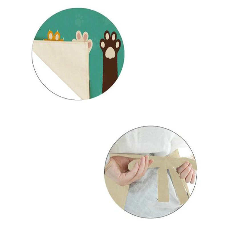 Senyue Cute Cat кухонные инструменты для уборки дома садовник передник бармена нагрудники для взрослых женщин и мужчин