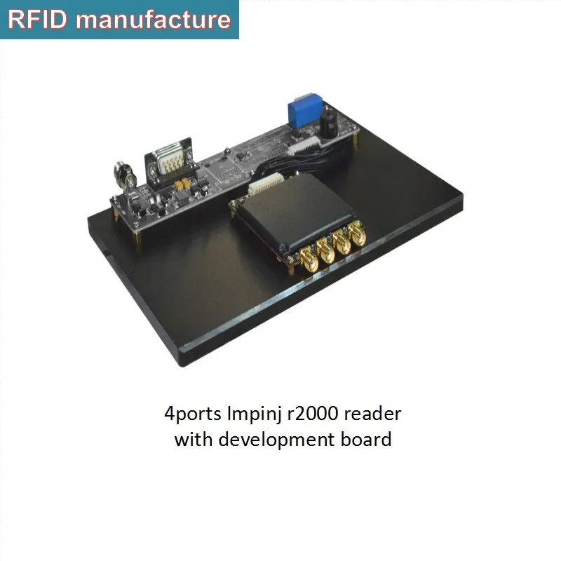 4 порта impinj r2000 TCP/IP Φ интерфейс 865 868 МГц uhf rfid|Считыватели контрольных карт| |