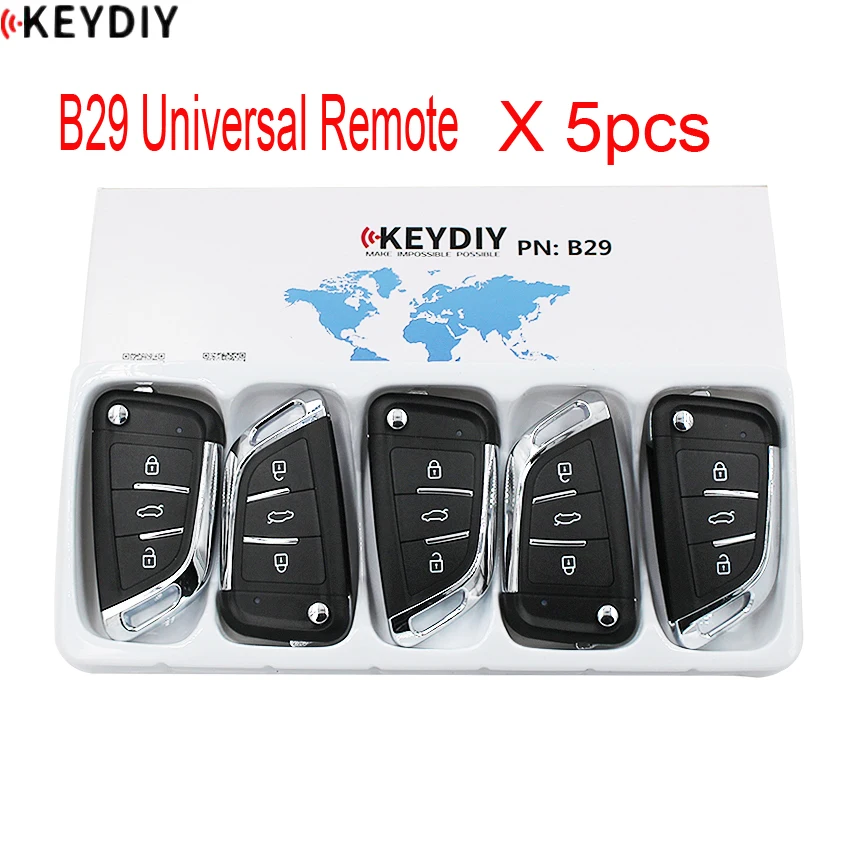 5 шт./лот KEYDIY оригинальный KD900K/D900 +/URG200/KD X2 программист серии B пульт дистанционного