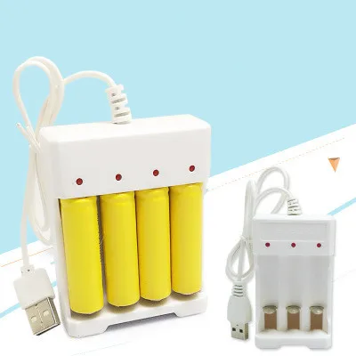 USB 3 слота/4 слота Быстрая зарядка зарядное устройство защита от короткого замыкания AAA и AA Аккумуляторная батарея станция высокое качество
