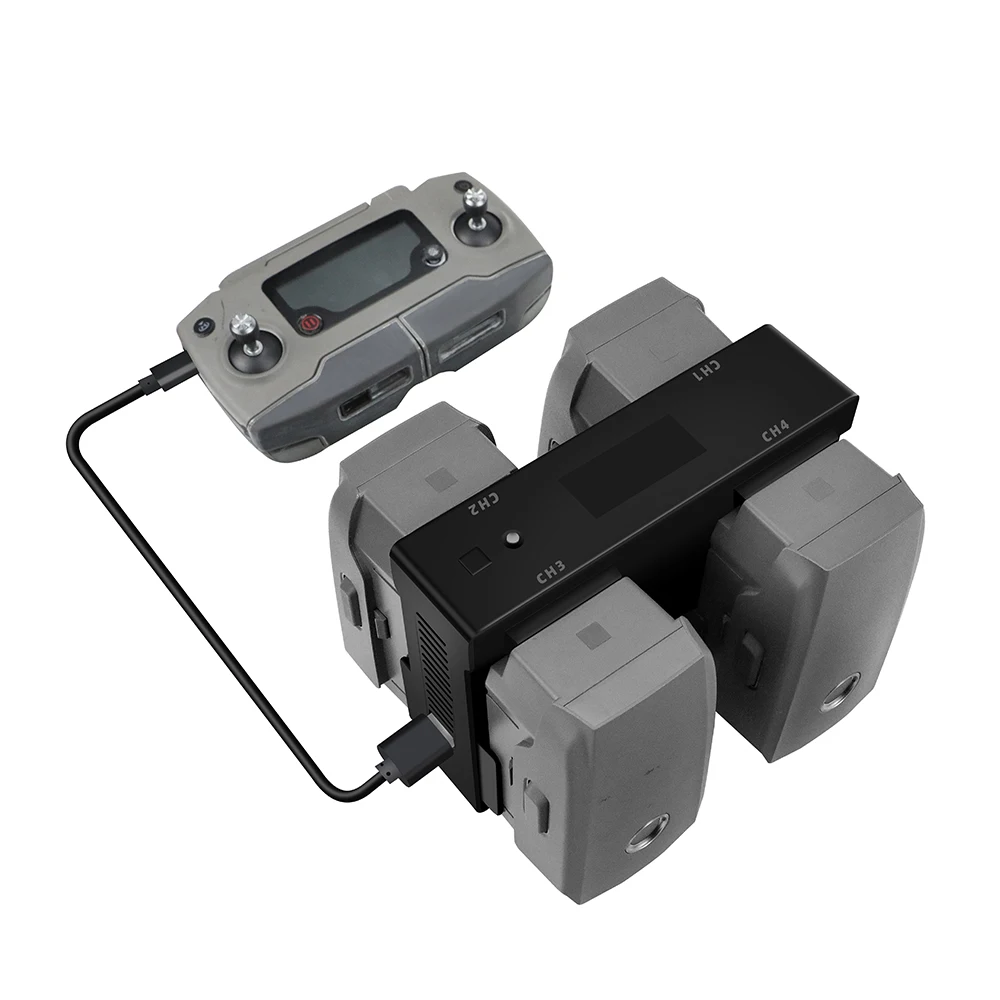 4 в 1 Многофункциональное зарядное устройство для DJI Mavic 2 Pro Zoom Drone Phone автомобильное зарядное устройство адаптер зарядка концентратор умная, быстрая зарядка
