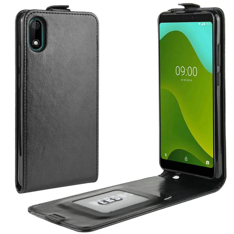 Кожаный чехол с откидной крышкой для wiko Y70 Y60 Y80 Ретро Чехол-кошелек Capa Etui Coque Fundas&gt |