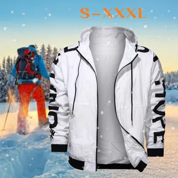 

Men's Autumn Winter Jacket Casual Bomber Outwear Breathable Zipper Hooded Thin Slim Windbreaker Baseball Jacket Loose coat #40
