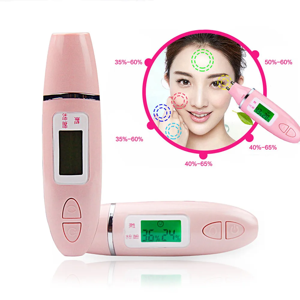 

Digital Skin Test Pen Smart Skin Moisture Oil Tester Home Beauty Instrument Skin Care Tools