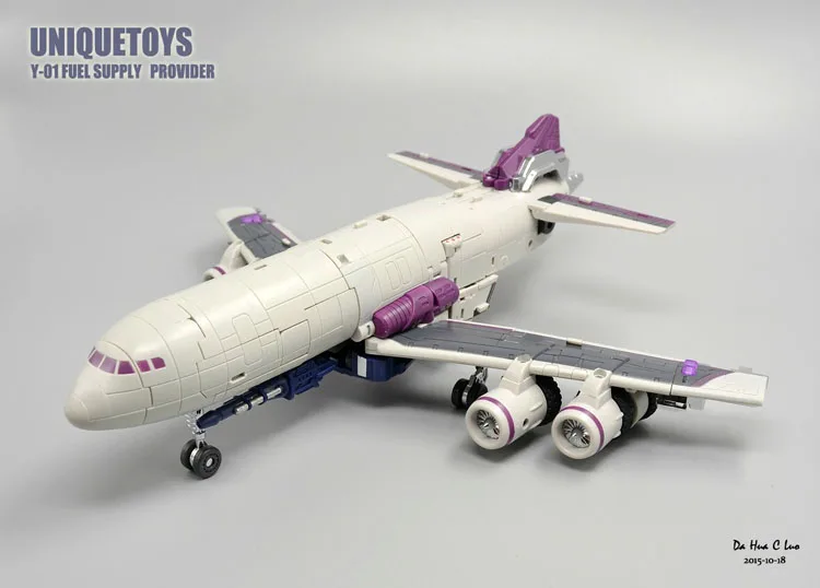 Уникальные игрушки UT Y-01 Y01 трансформация октановый тройной Changers G1 поставщик топлива фигурка робота игрушки