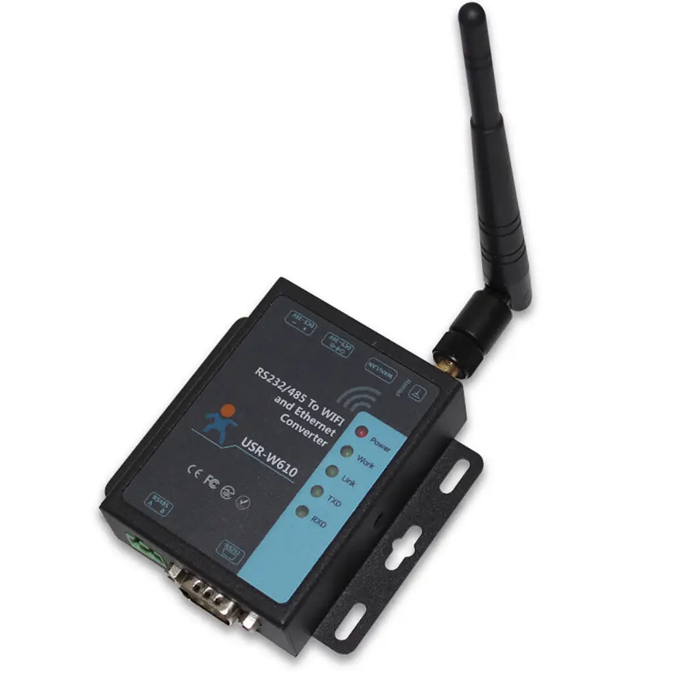 USR-TCP232-410S RS485 To TCP/IP Converter - Serial Device Server With Terminal Power Supply