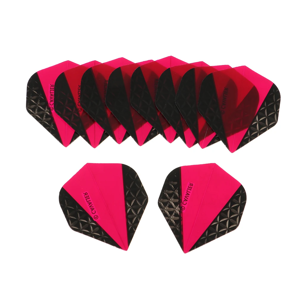 10Pcs Standard Shape Flights PET Extra Tough Thick Tail Accessories Dart Flights 10Pcs Standard Shape Flights PET Extra Tough Thick Tail Accessories Dart Flights