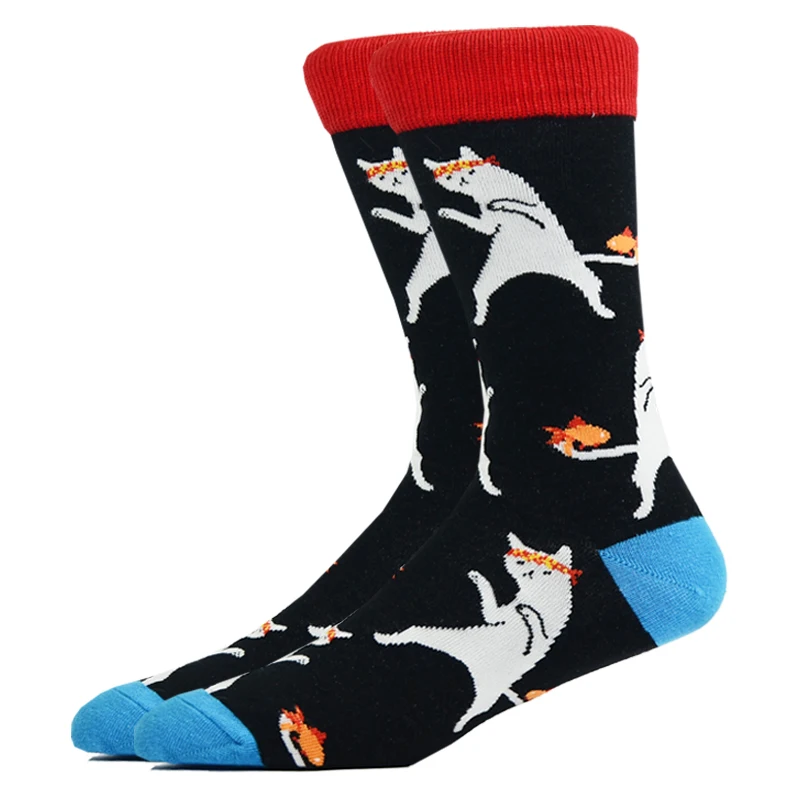 1 Pair Novelty Happy Funny Men Combed Cotton Socks Women Animal Dog Cosplay Crew Sock Christmas Gift 1 Pair Novelty Happy Funny Men Combed Cotton Socks Women Animal Dog Cosplay Crew Sock Christmas Gift
