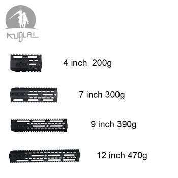 

Hunting Accessories Picatinny Rail 4''7''9''12''Tactical Airsoft Gel Blaster Handguard Rail System