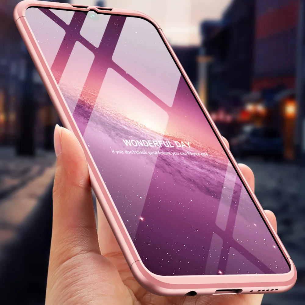 Чехол для huawei Honor 8X JSN L21, цветной, на 360 градусов, полный, матовый, твердый, чехол для huawei Honor 8X Max, Honor8X, со стеклянной пленкой