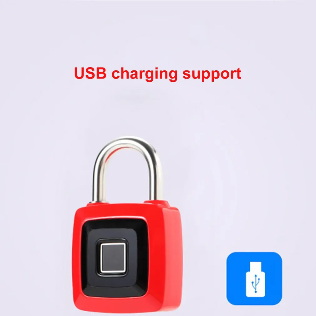 BT Умный Замок с отпечатком пальца без ключа USB Перезаряжаемый Быстрый разблокированный дверной замок металлический саморазвивающийся чип YH-G1