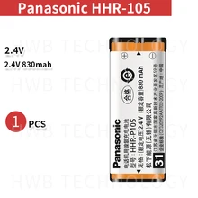 1 упаковка 830mAh 2,4 V беспроводной домашний телефон батарея HHR-P105 для беспроводной телефон panasonic Тип 31