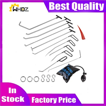 Buy Hook Tools Push Rod Car Crowbar Paintless Dent Repair Tools Tap Down S Hooks Ding Hail Puller Set