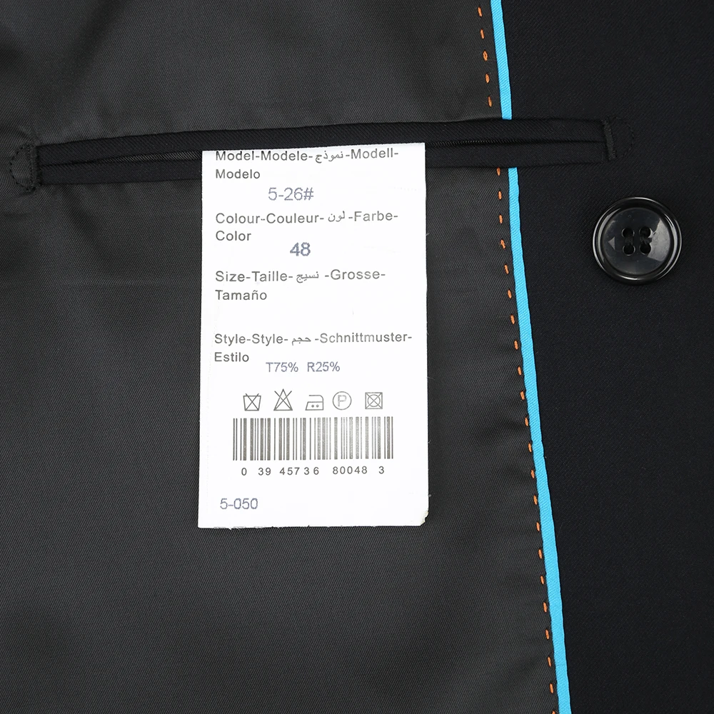 PAULKONTE Men Slim Fit Suit Double Breasted Black Blue Formal Wedding Tuxedos Party Mariage Classic Men's Suit 2PCS(Suits+Pants)