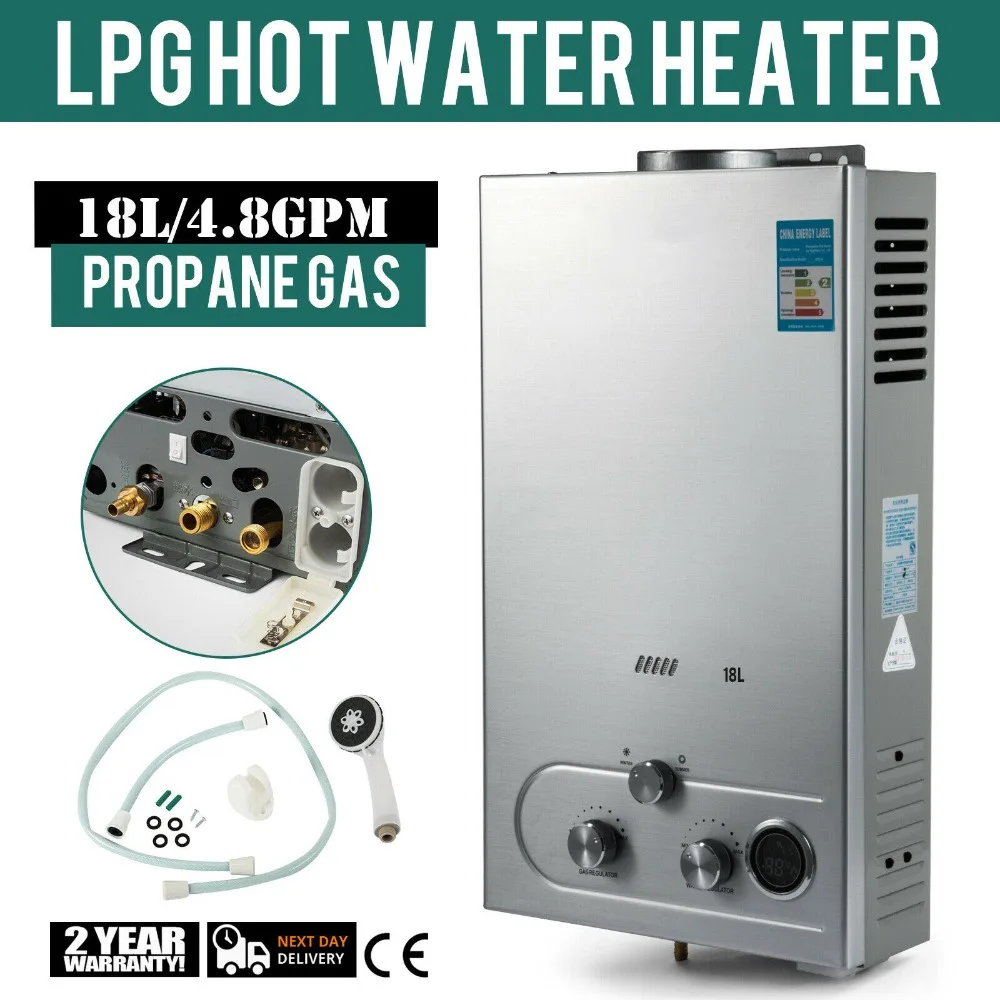 Tanque Calentador De Agua Gas | Water Heater Warehouse | Lpg 18l Gas Water  Heaters - Water Tanks - Aliexpress