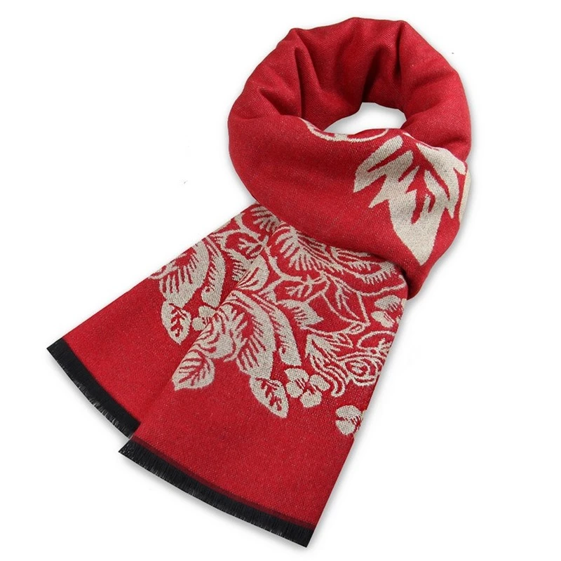 2021 New Man Scarf Red Peony Scarves Cotton Neck Gaiter High Quality Soft  Adult Scarf, Shawl Outdoor Multifunction MEN Shawl mens blanket scarf