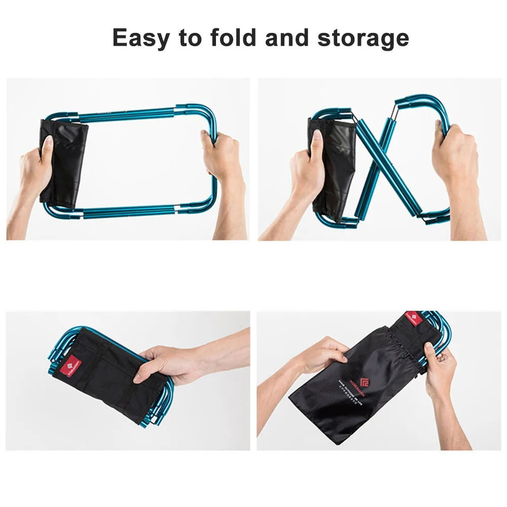 Fezes ao ar Cadeira de Acampamento Cadeira do Banco Trem do Metrô Portátil Bolso Dobrável Livre Ultraleve Caminhadas Piquenique Pesca Fezes Cadeira Viagem 8 High Quality Móveis