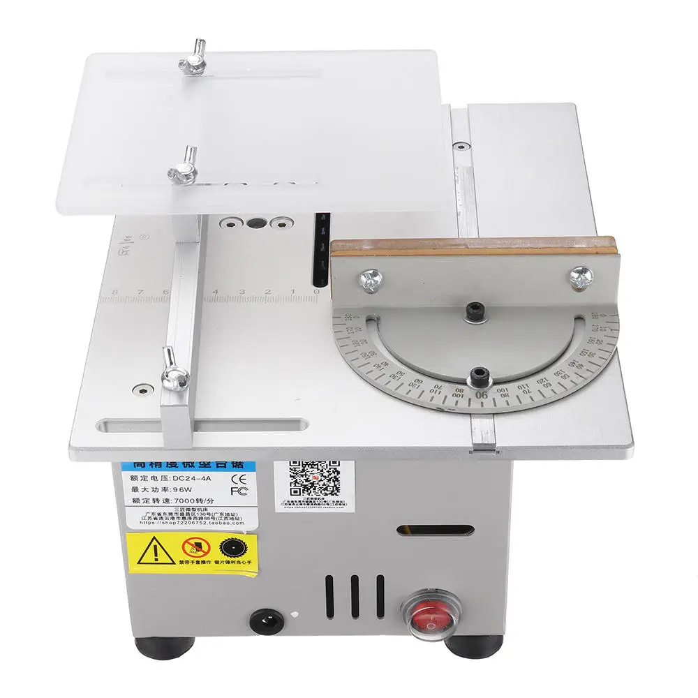 ALLSOME DC 12-24V T6 мини прецизионные настольные пилы DIY деревообрабатывающий токарный станок полировщик сверлильный станок HT2828