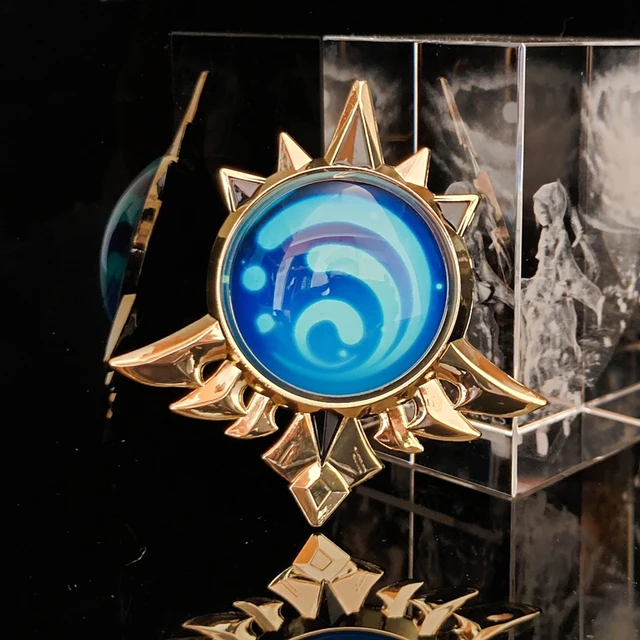 Genshin Impact Trinket Mondstadt Liyue Harbor Vision Of God Keychains Anime Accessories Bag Pendant Key Rings High Quality megndeshui