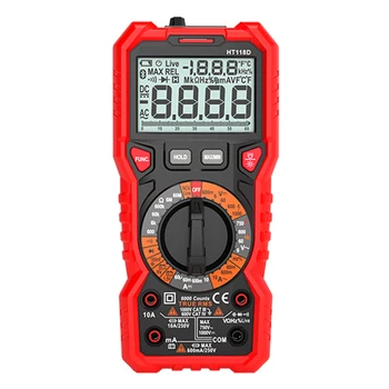 

Digital Multimeter LCD Screen Display Voltage Resistance Tool with Backlight VJ-Drop