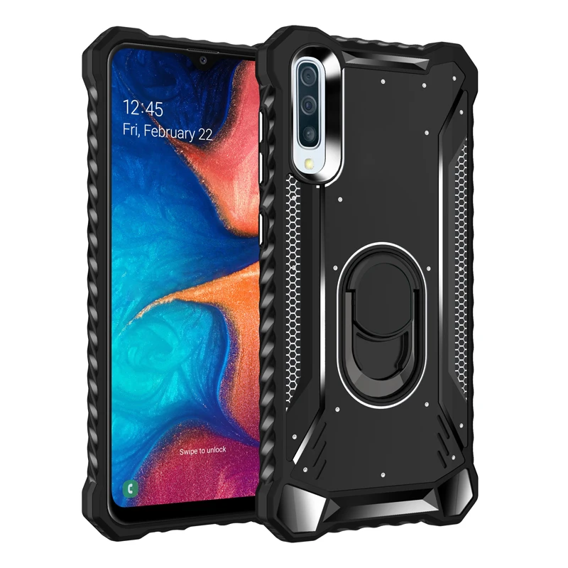 Роскошный противоударный чехол-кольцо для samsung Galaxy A50 A70 A50S A70S, Прочный противоударный чехол-подставка для Sansung A 50, чехол 70