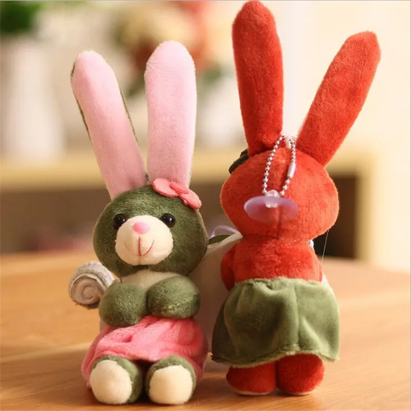 HANDANWEIRAN 1pcs 20cm creative skirt rabbit plush toy advanced pp cotton padded decorative pendant for boys 1 HANDANWEIRAN 1pcs 20cm creative skirt rabbit plush toy advanced pp cotton padded decorative pendant for boys 3