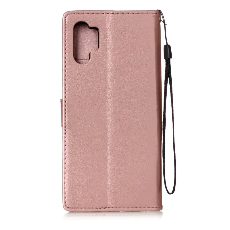 Чехол для samsung Note 10 5G, чехол для samsung Note10 Plus, откидная крышка, цветочный кошелек для samsung Galaxy Note 10 Plus Pro Note10+ Etui