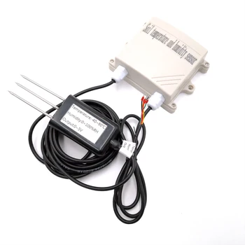 

Kincony Soil Electric Conductivity Sensor 0-5V Soil Moisture Temperature Humidity Soil Sensor Detector Detection Wired Analog