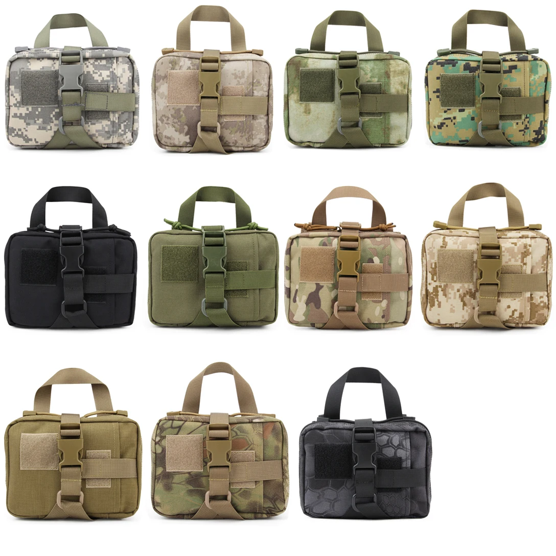 Тактическая сумка первой помощи Molle крюк и петля амфибия военные сумки Открытый Медицинский Набор Аварийная сумка для выживания