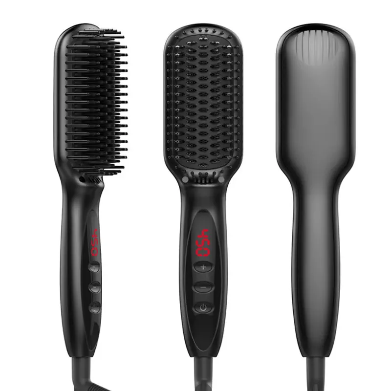 

Professional Man Hair Brush Quick Hair Styler Hair Straightener Beard Straighten Straightening Comb