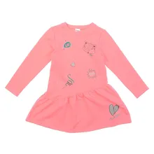 Платье для девочки Viva Baby D6510-1 коралловый