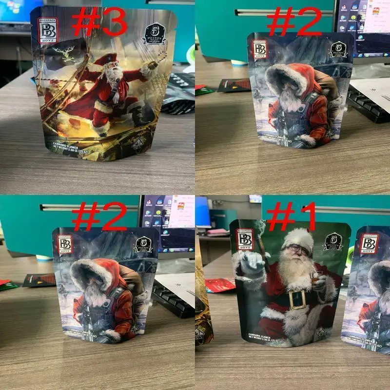 110x170 рюкзак Boyz Рождественский Санта Клаус 3 5 г Mylar сумки местный пустой мешок | Подарочные сумки и упаковка -1005001747541643