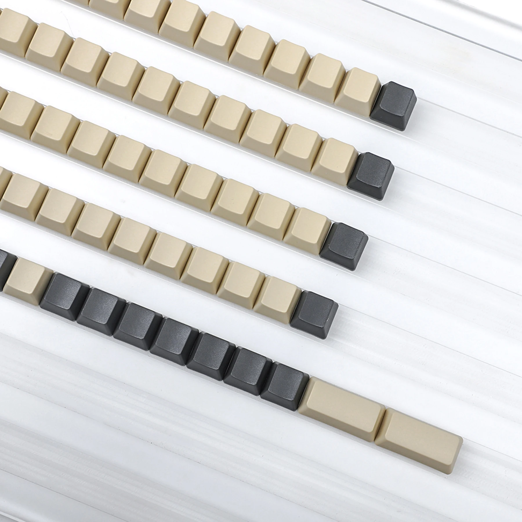 pbt layout ortopinear keycaps para teclado mecânico