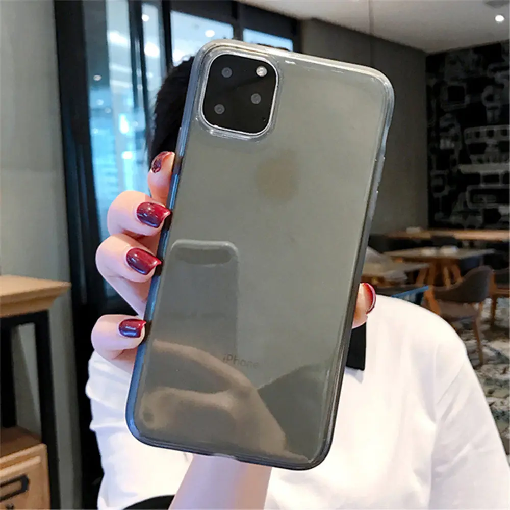 Роскошный прозрачный противоударный чехол для телефона iPhone 7, 8, 6, 6s Plus, 11 Pro, X, XR, XS Max, мягкий силиконовый чехол из ТПУ