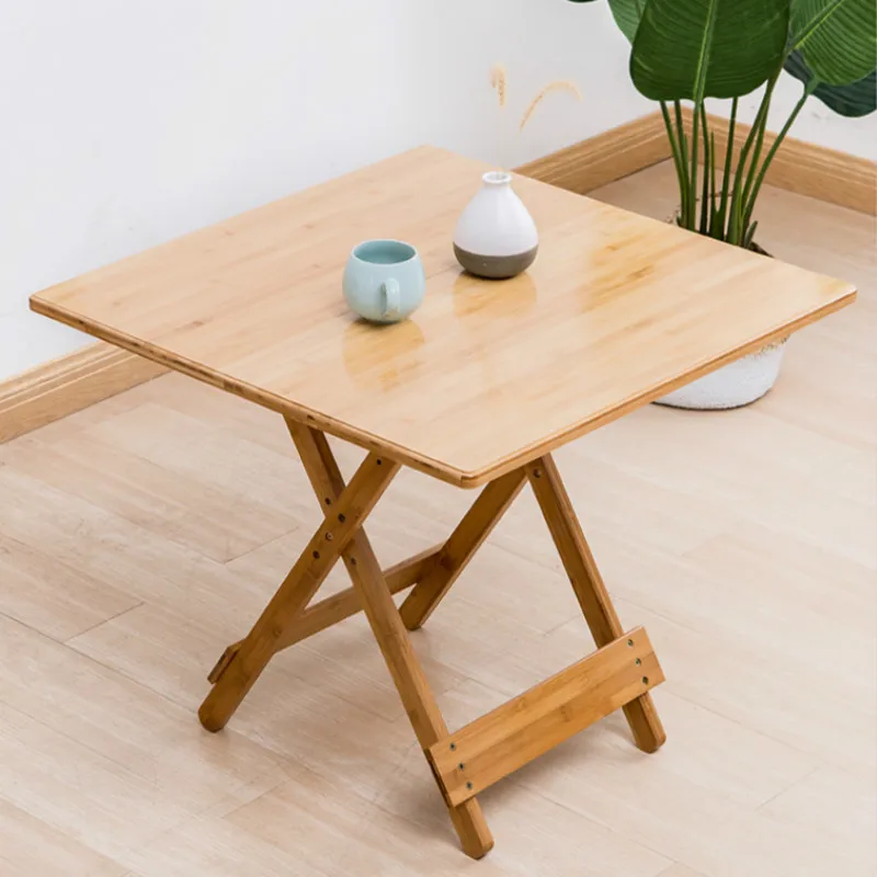 Уличный складной стол Сад Балкон бамбуковый журнальный столик для дома простой открытый портативный стол многофункциональный стол для учебы
