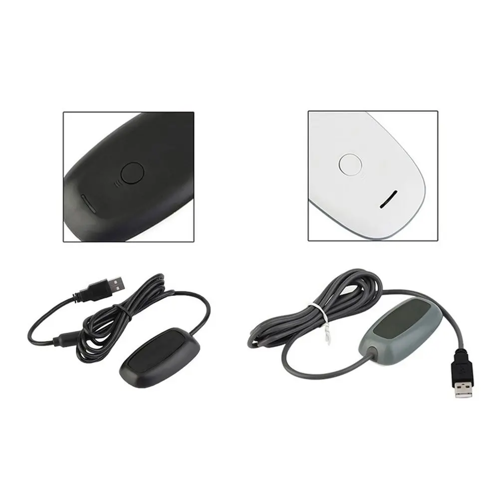 Беспроводной ПК USB 2,0 приемник для xbox 360 контроллер игровой usb-адаптер для приемника ПК приемник для microsoft для xbox 360 с CD