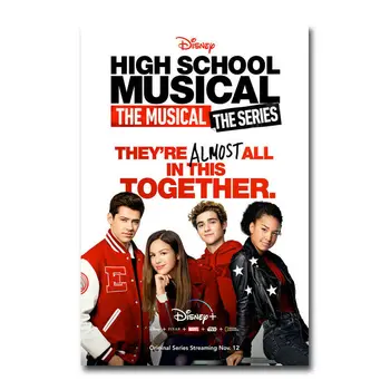 

High School Musical The Musical The Series TV Series Silk Fabric Wall Poster Art Decor Sticker Bright